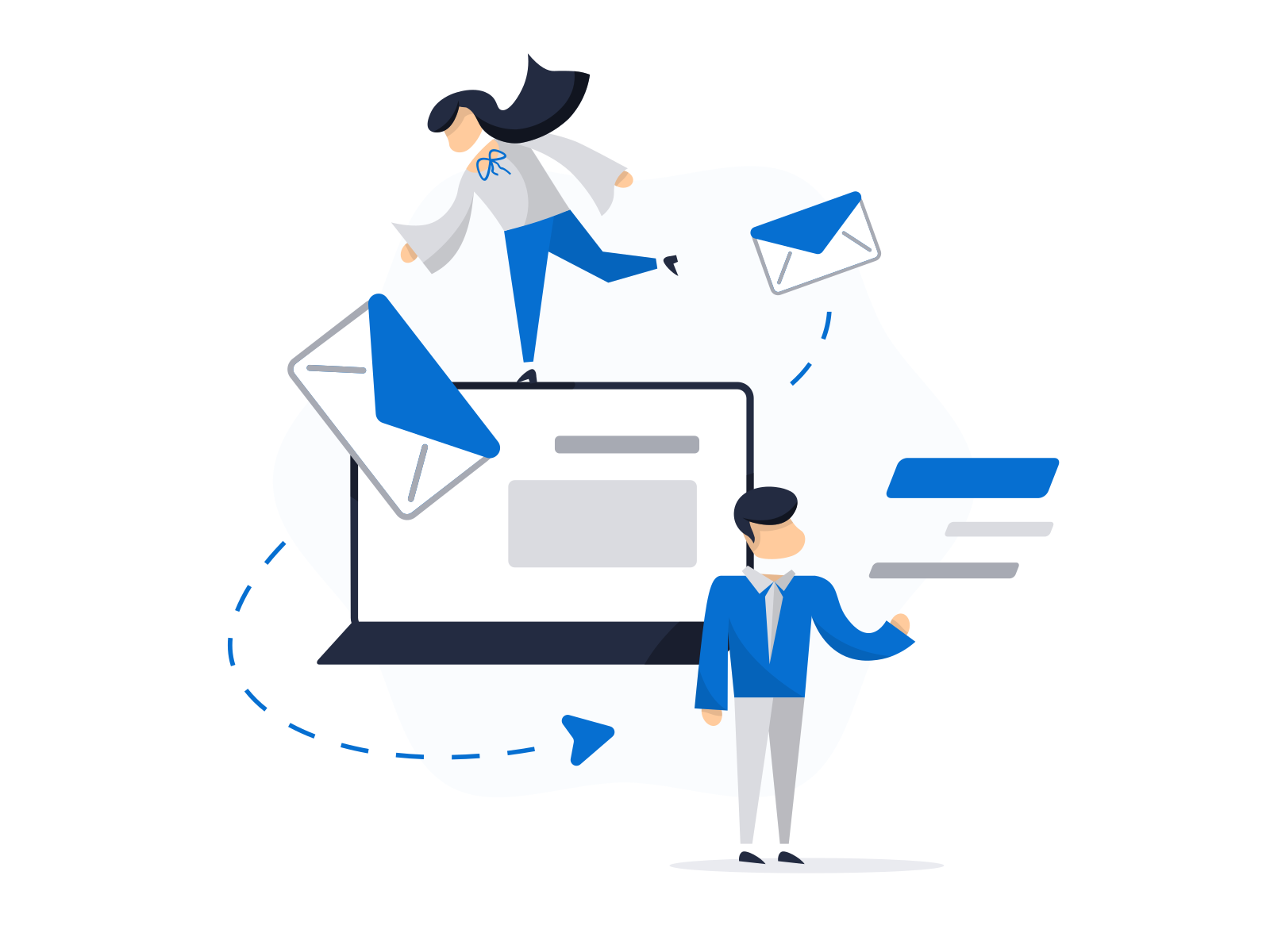 Contact illustration